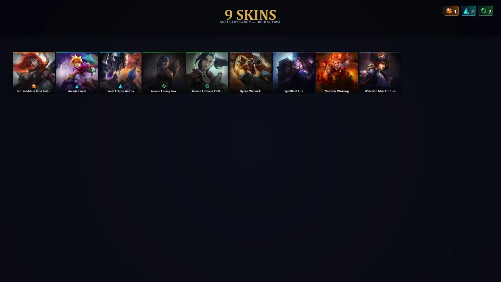 [LoL] | EUW | Level 61 | 42 Champions | 9 Skins