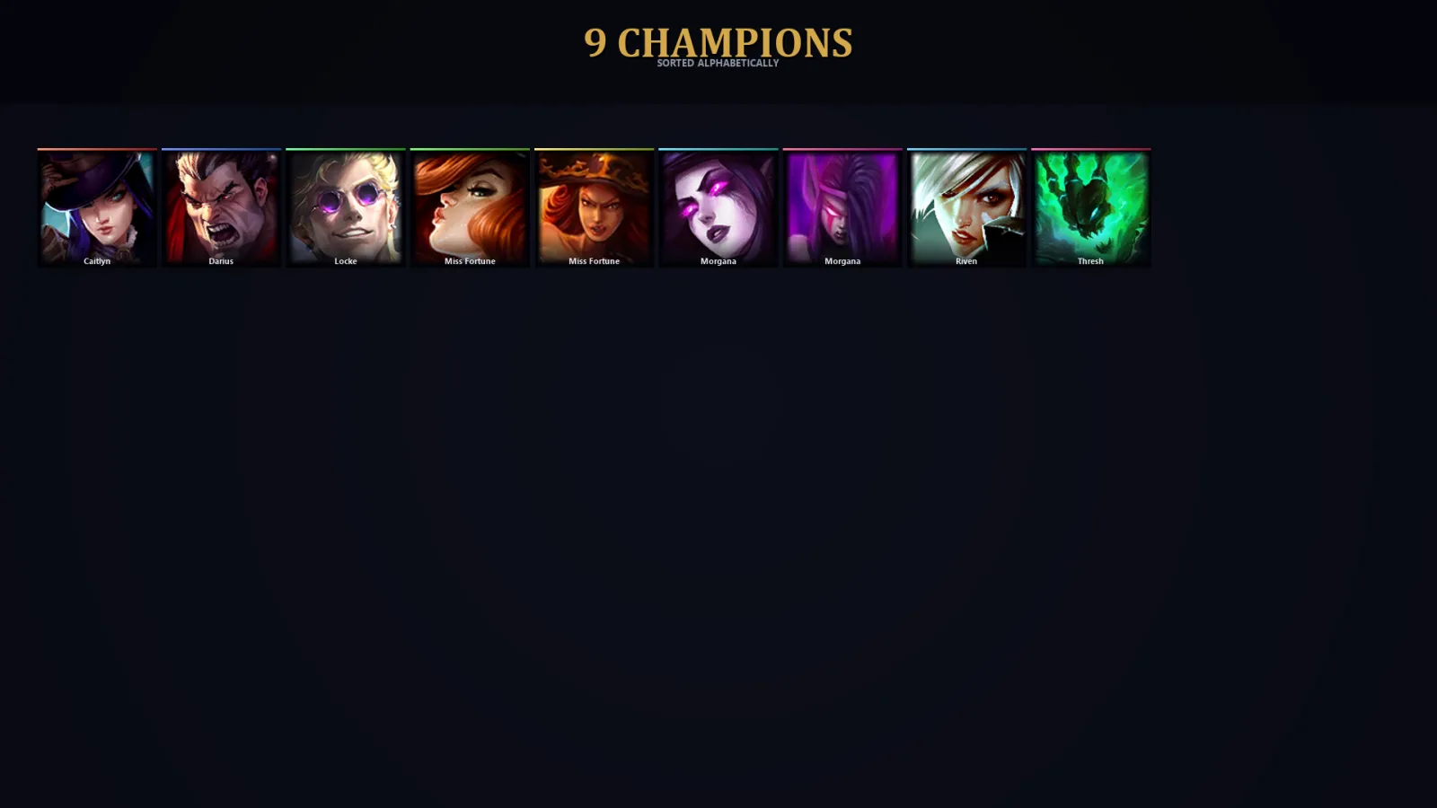 [LoL] | TR | Level 30 | 7 Champions | 20,870 BE