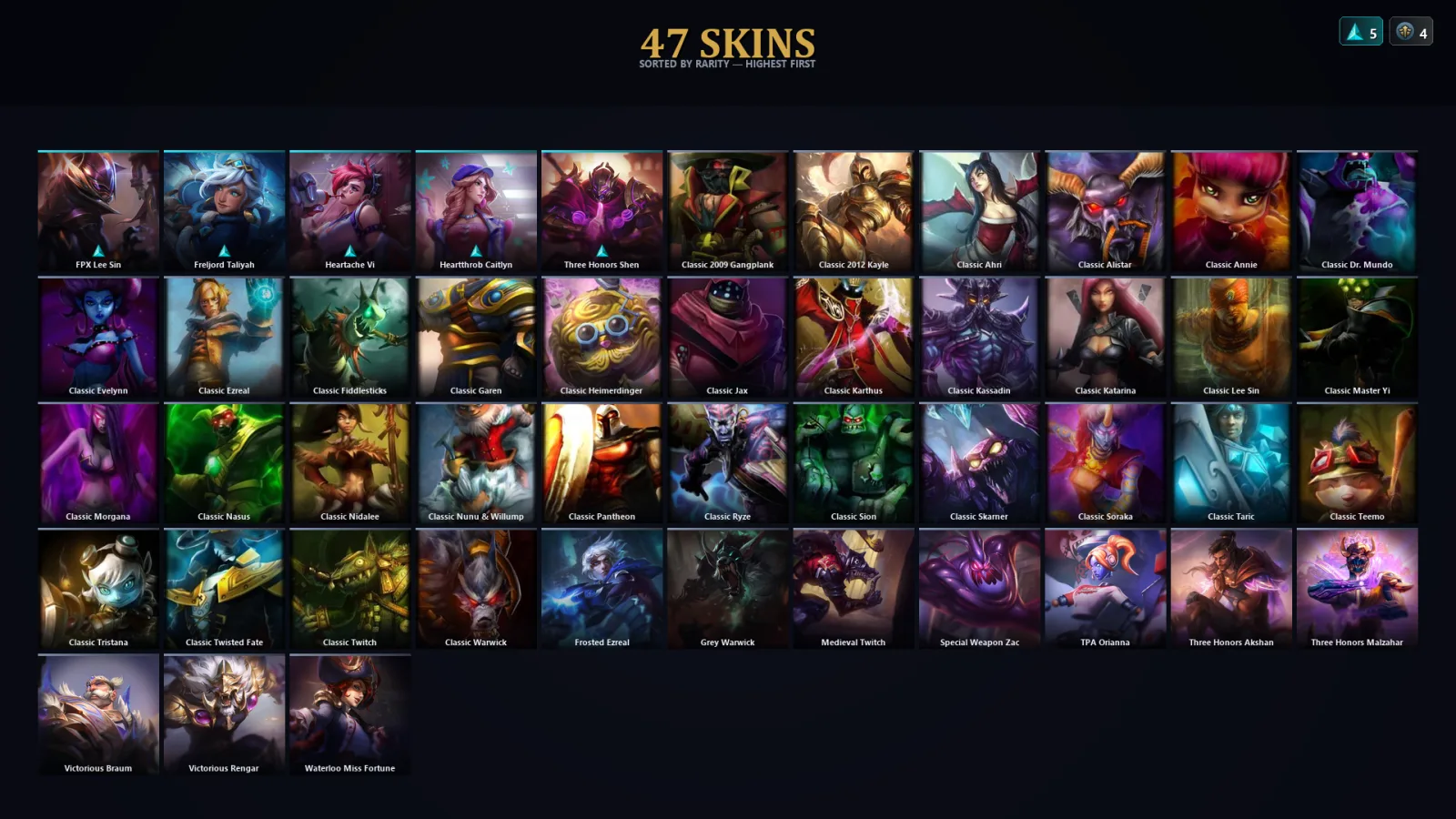 [LoL] | TR | Level 30 | Master | 106 Champions | 15 Skins | 25,169 BE