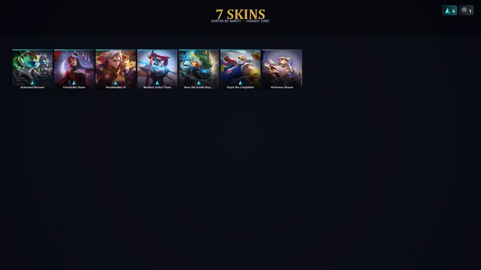 [LoL] | TR | Level 46 | Emerald III | 52 Champions | 7 Skins — LoL account