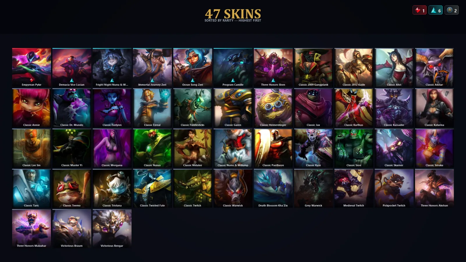 [LoL] | TR | Level 30 | Master | 51 Champions | 15 Skins | 14,803 BE