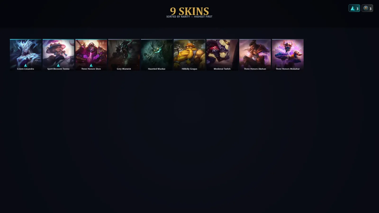 [LoL] | TR | Level 30 | Gold III | 51 Champions | 9 Skins — LoL account