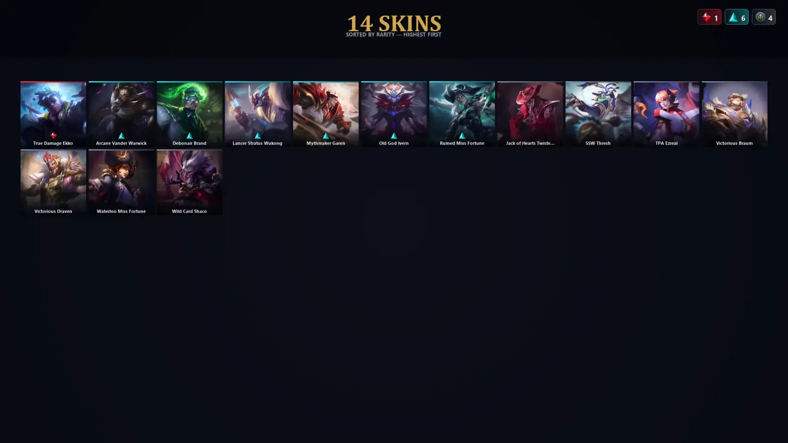 [LoL] | TR | Level 58 | Emerald IV | 103 Champions | 14 Skins — LoL account