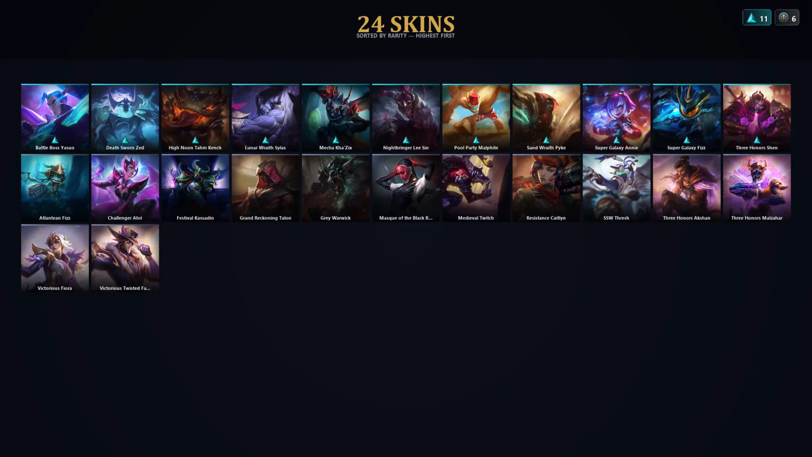 [LoL] | TR | Level 30 | Master | 112 Champions | 24 Skins | 27,140 BE