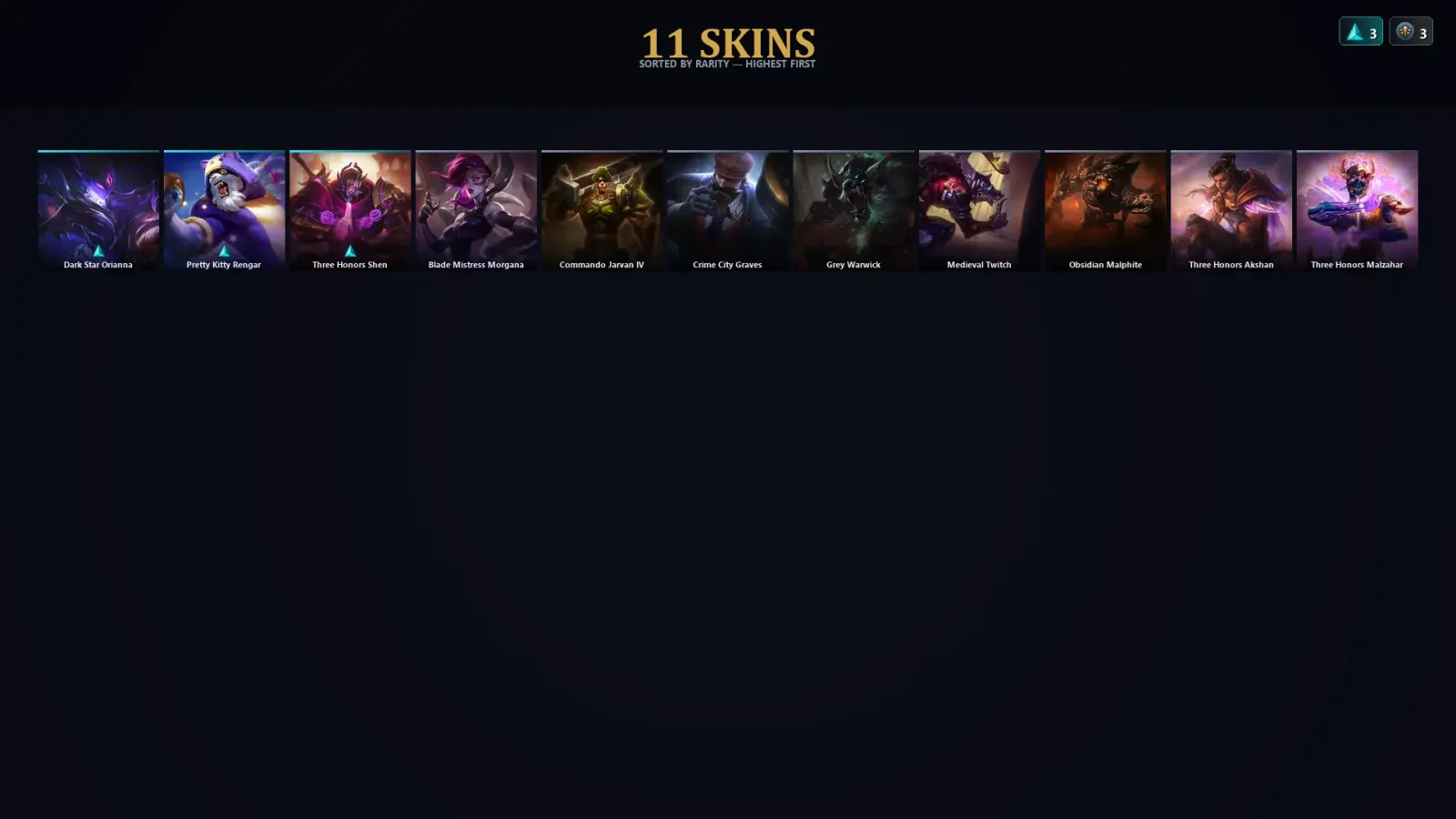 [LoL] | TR | Level 43 | Diamond IV | 45 Champions | 11 Skins