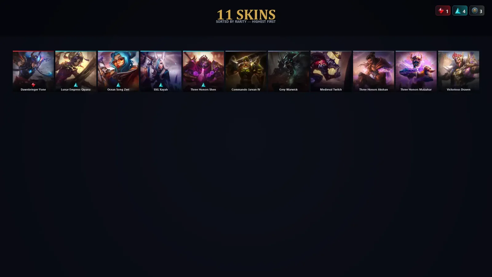 [LoL] | TR | Level 39 | Emerald I | 58 Champions | 11 Skins