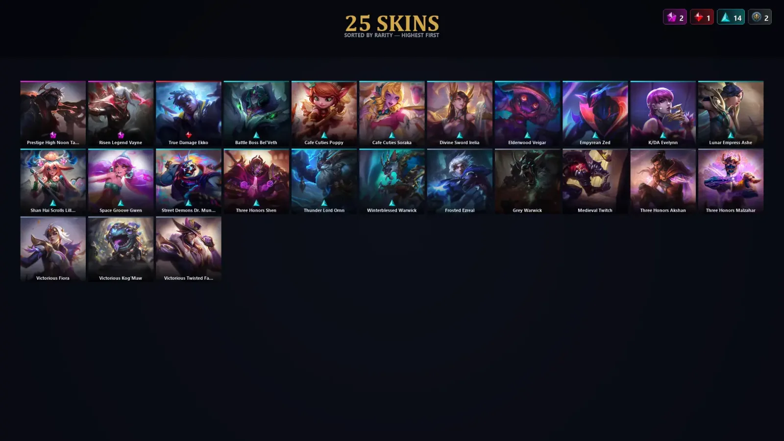 [LoL] | TR | Level 65 | Emerald III | 72 Champions | 25 Skins | 17,594 BE with Illaoi