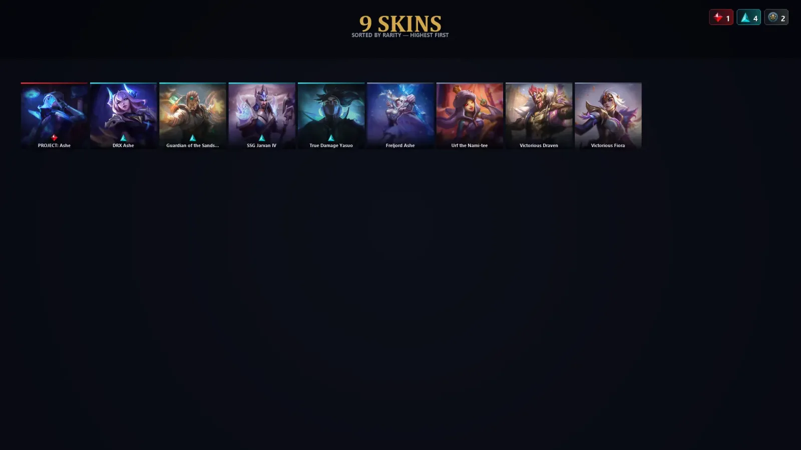 [LoL] | TR | Level 44 | Diamond IV | 57 Champions | 9 Skins
