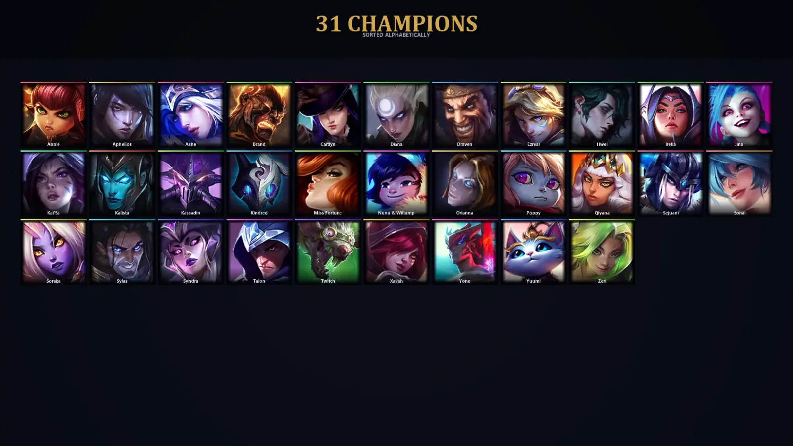 [LoL] | TR | Level 35 | Platinum III | 31 Champions — LoL account