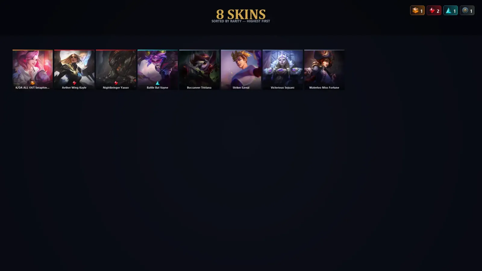 [LoL] | EUW | Level 54 | 36 Champions | 8 Skins — LoL account