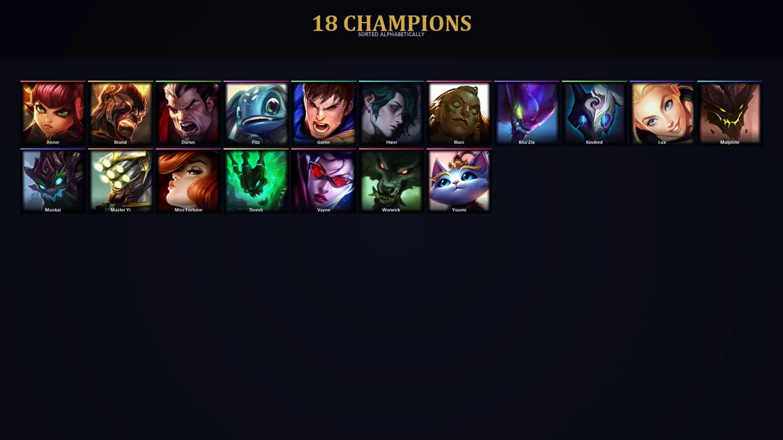 [LoL] | TR | Level 30 | 18 Champions | 63,120 BE — LoL account