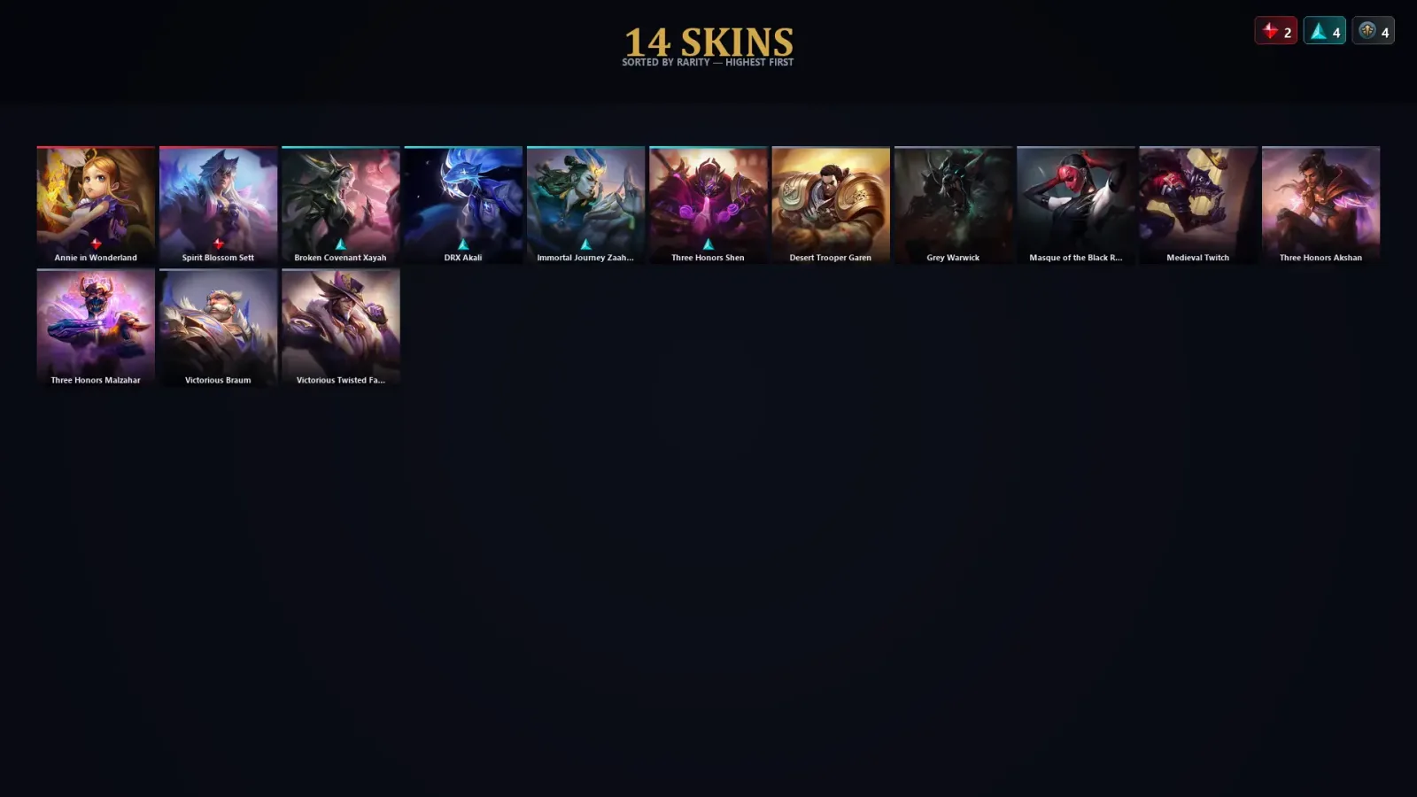 [LoL] | TR | Level 66 | Emerald I | 72 Champions | 14 Skins — LoL account