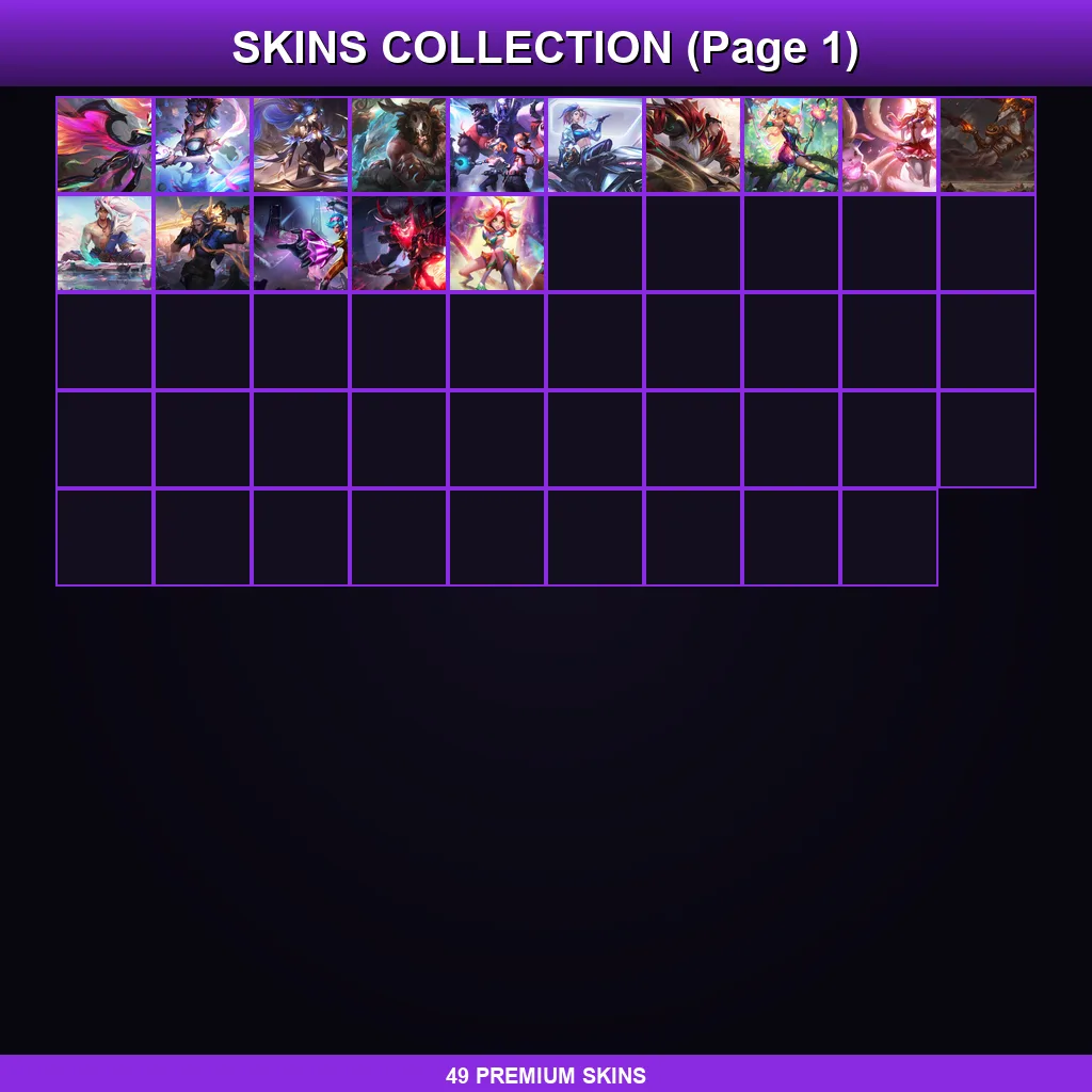EUW | Lv91 | Unranked | 49 Skin | 116 Champ