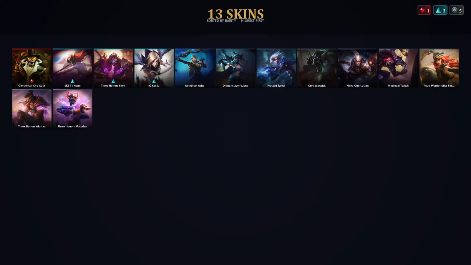 [LoL] | TR | Level 30 | Master | 86 Champions | 13 Skins | 11,862 BE