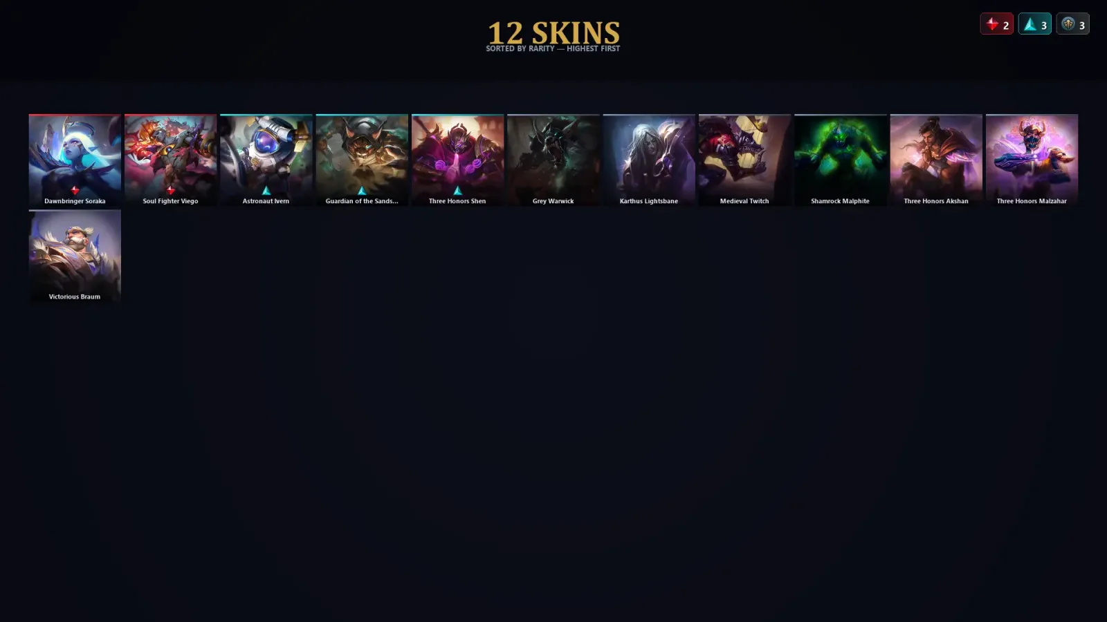 [LoL] | TR | Level 55 | Emerald III | 73 Champions | 12 Skins — LoL account
