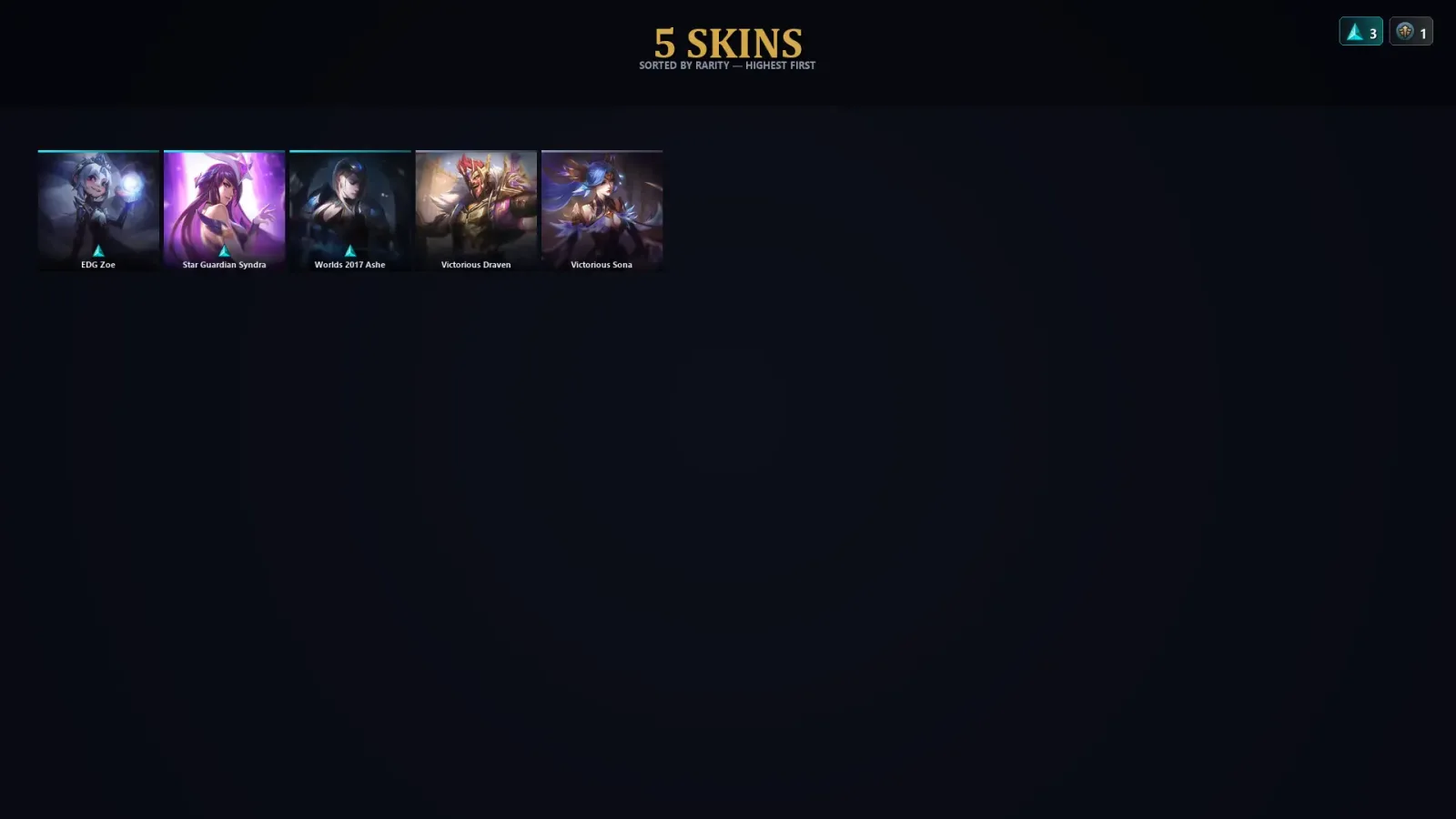 [LoL] | EUW | Level 46 | Diamond IV | 52 Champions | 5 Skins — LoL account