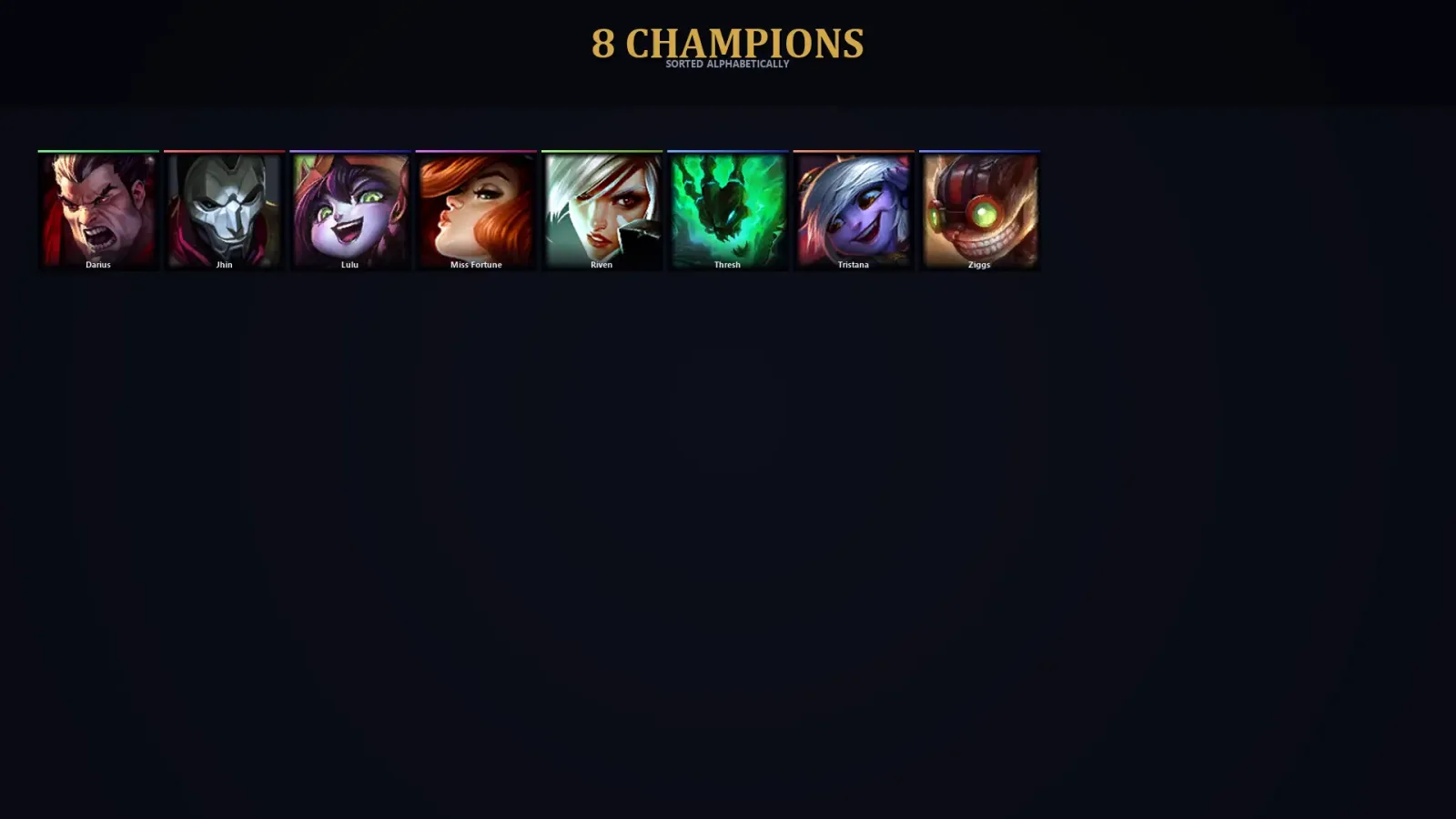 [LoL] | EUW | Level 30 | 8 Champions | 35,600 BE — LoL account