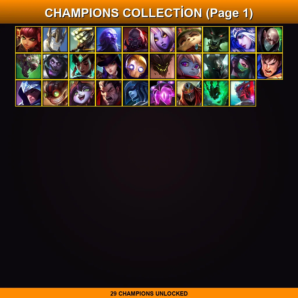 LAS | Witch's Brew Blitzcrank | Imperial Xin Zhao | 2 Skin | 29 Champ | Lv31