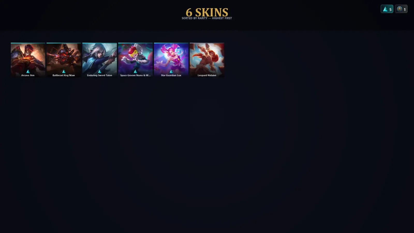 [LoL] | TR | Level 43 | Platinum IV | 44 Champions | 6 Skins
