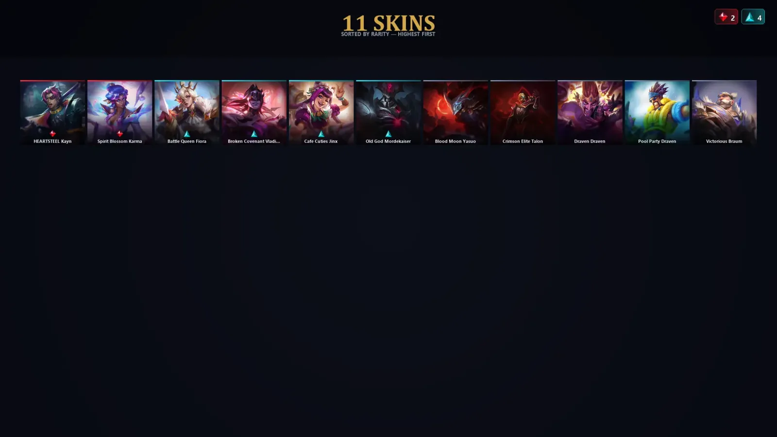 [LoL] | TR | Level 58 | Diamond IV | 61 Champions | 11 Skins