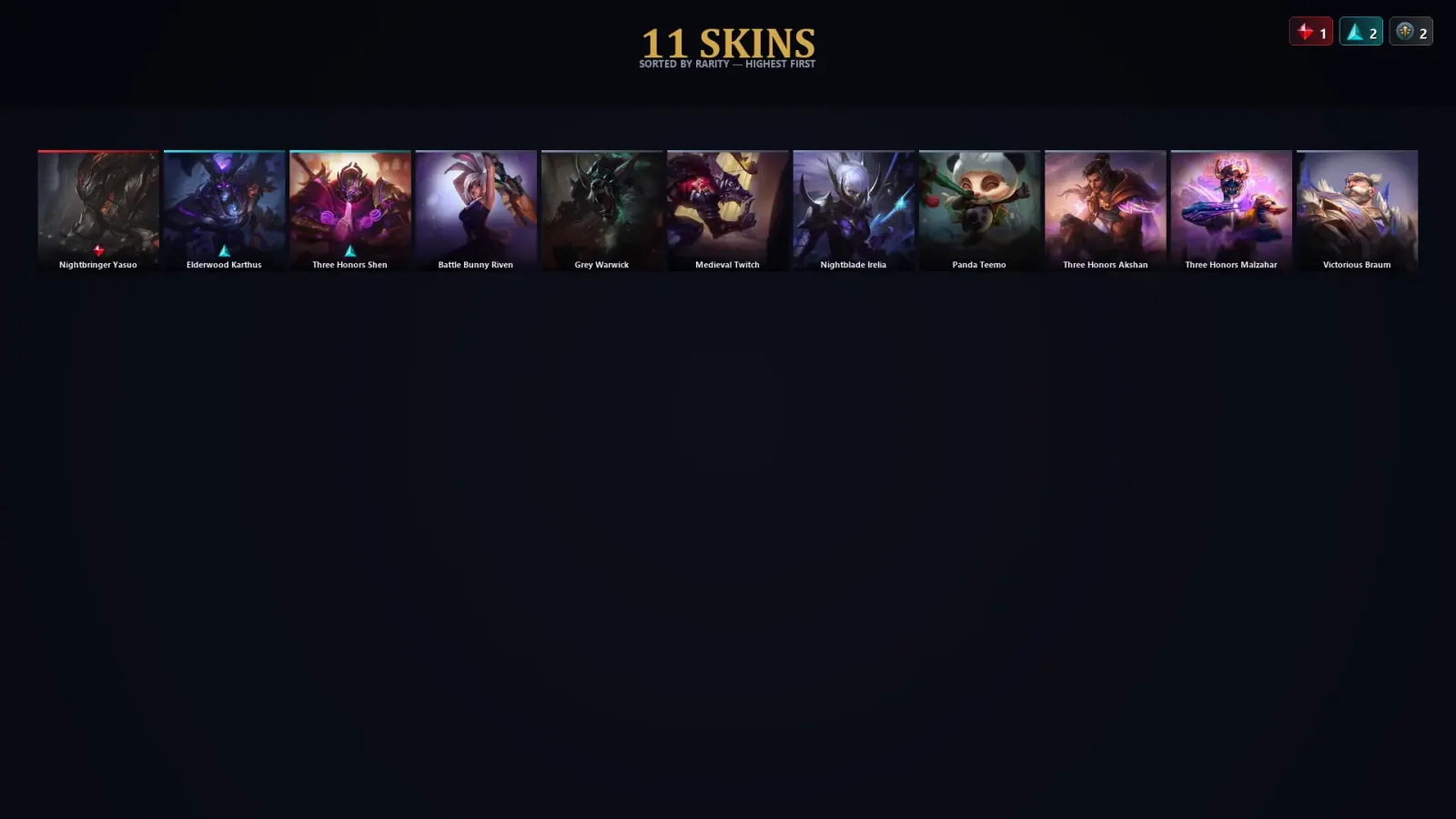 [LoL] | TR | Level 48 | Diamond II | 56 Champions | 11 Skins | 28,695 BE