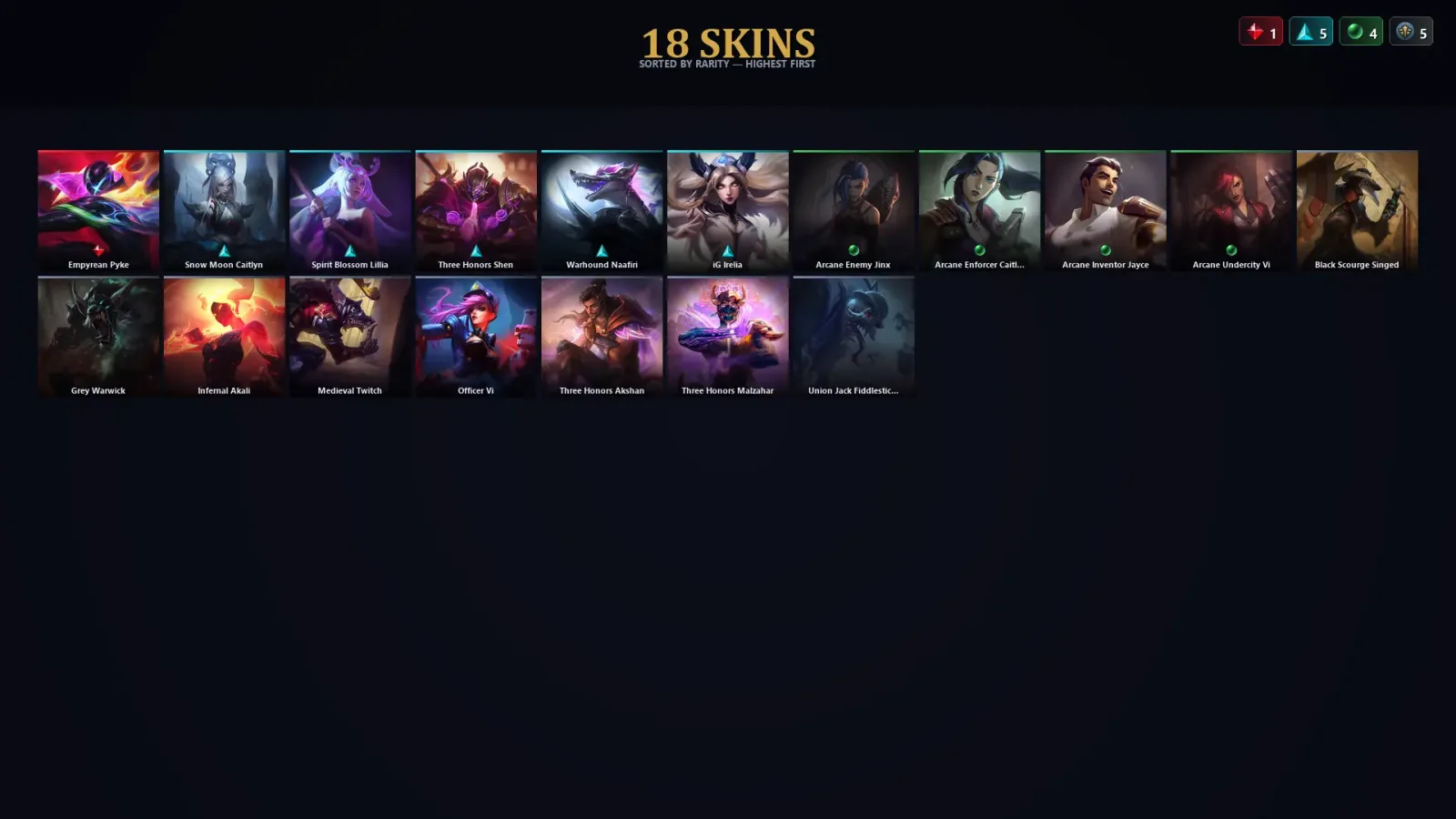 [LoL] | EUW | Level 62 | Diamond IV | 67 Champions | 18 Skins | 11,492 BE