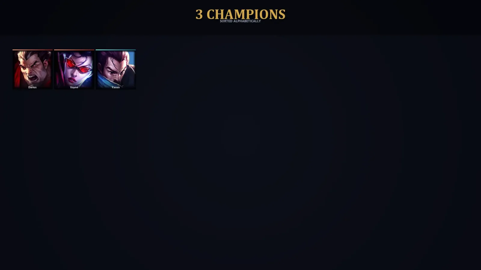 [LoL] | EUW | Level 30 | 3 Champions | 42,755 BE