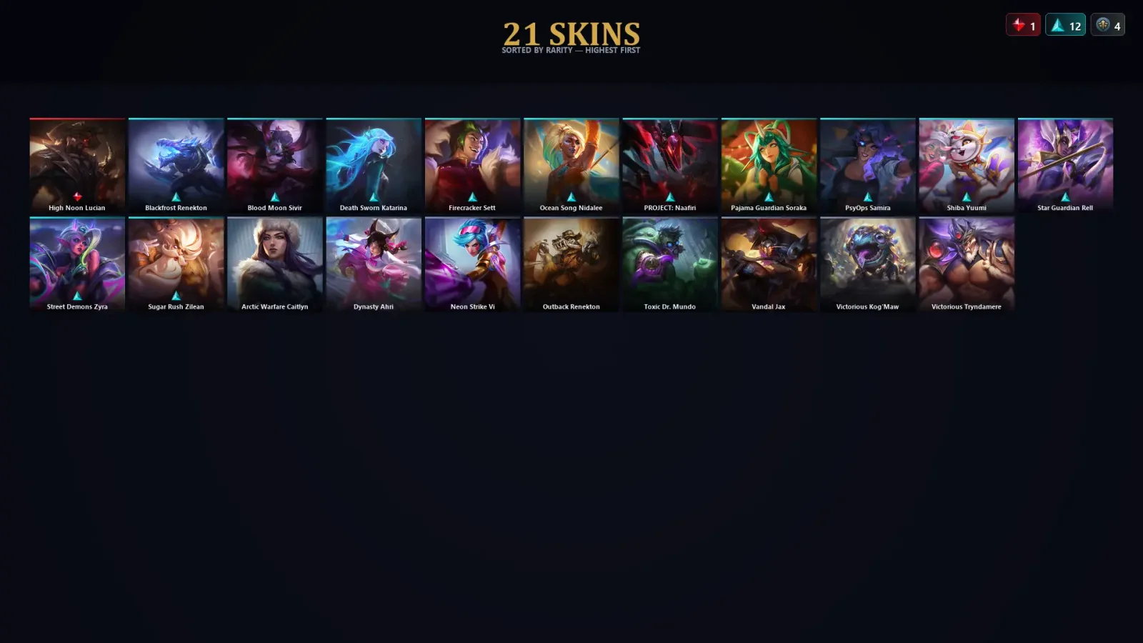 [LoL] | TR | Level 30 | Silver I | 96 Champions | 21 Skins — LoL account