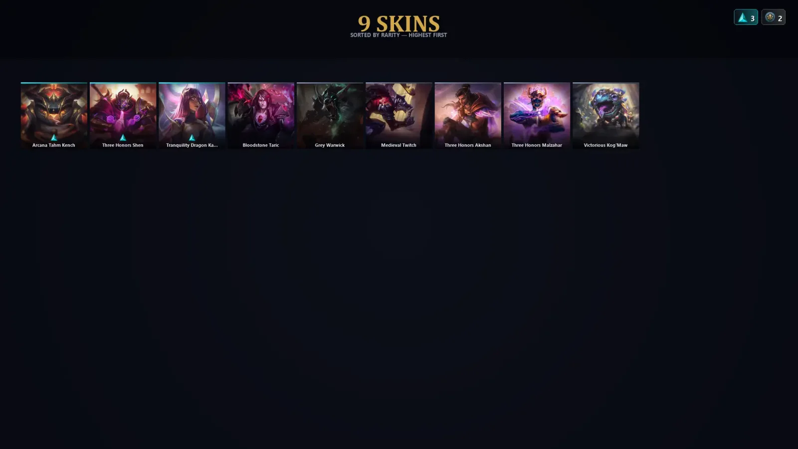 [LoL] | EUW | Level 46 | Platinum I | 44 Champions | 9 Skins