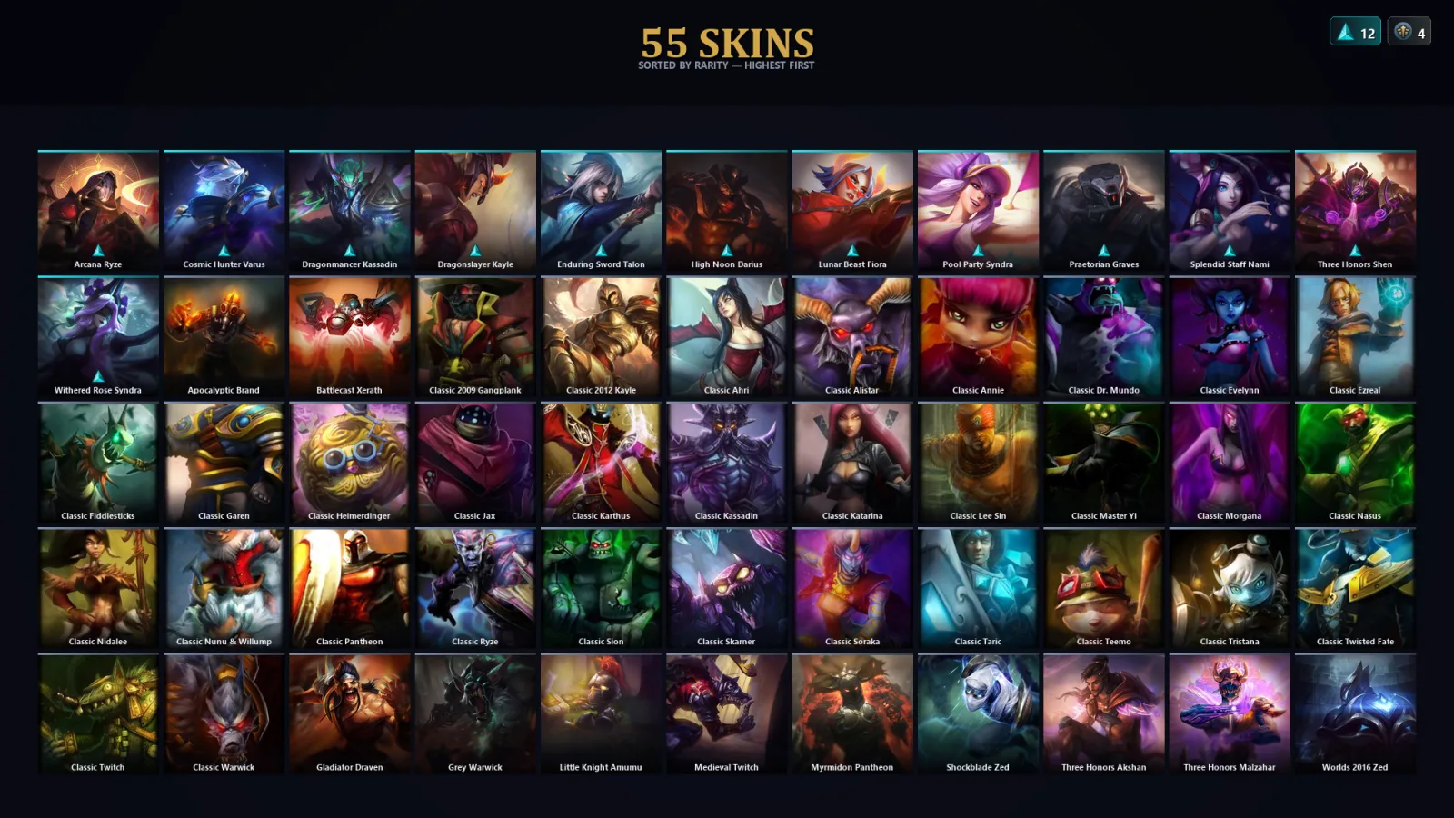 [LoL] | EUW | Level 30 | Master | 65 Champions | 23 Skins | 23,066 BE