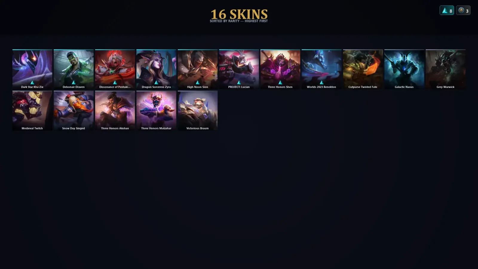 [LoL] | TR | Level 64 | Diamond II | 102 Champions | 16 Skins — LoL account