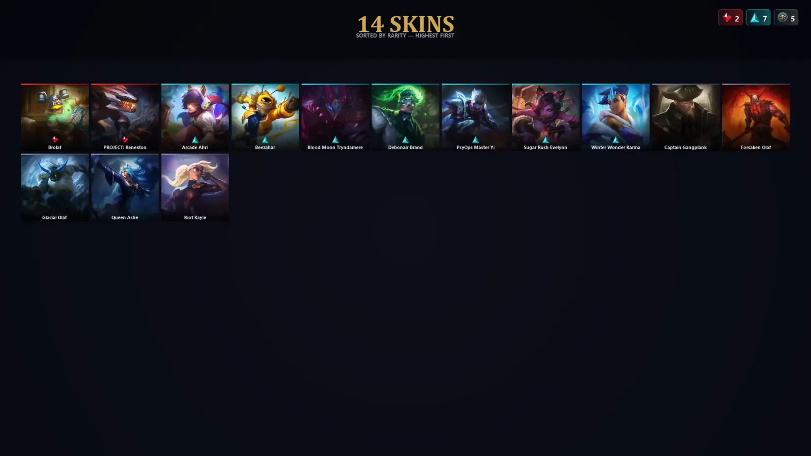 [LoL] | TR | Level 48 | Silver IV | 47 Champions | 14 Skins