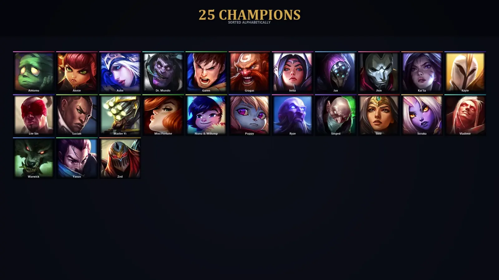 [LoL] | TR | Level 30 | 25 Champions — LoL account