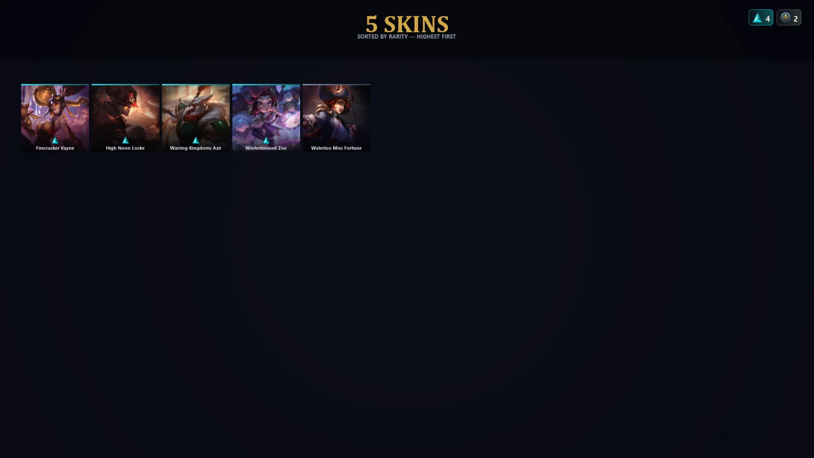 [LoL] | EUW | Level 31 | 49 Champions | 5 Skins