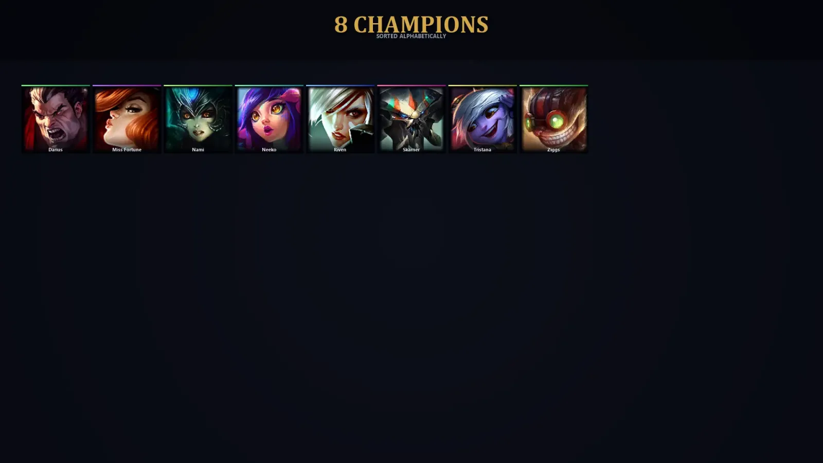 [LoL] | EUW | Level 30 | 8 Champions | 43,610 BE — LoL account