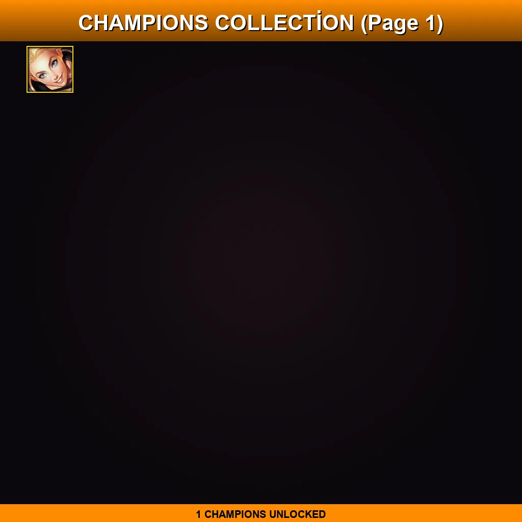 EUNE | Lv30 | Unranked | 0 Skin | 1 Champ