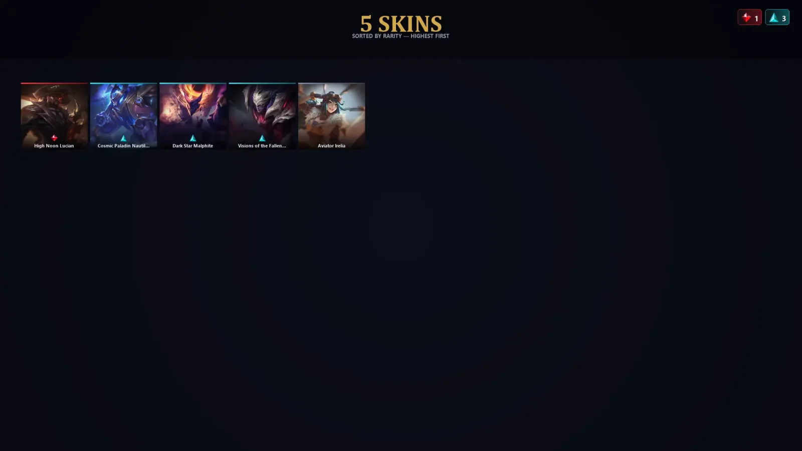 [LoL] | TR | Level 32 | Platinum IV | 57 Champions | 5 Skins | 10,656 BE
