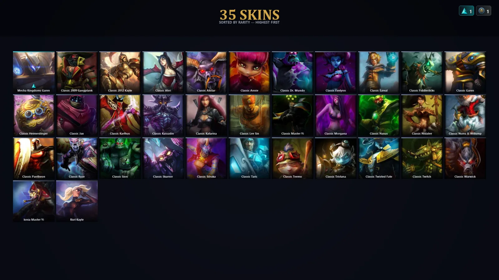 [LoL] | TR | Level 32 | 26 Champions | 3 Skins | 19,584 BE — LoL account