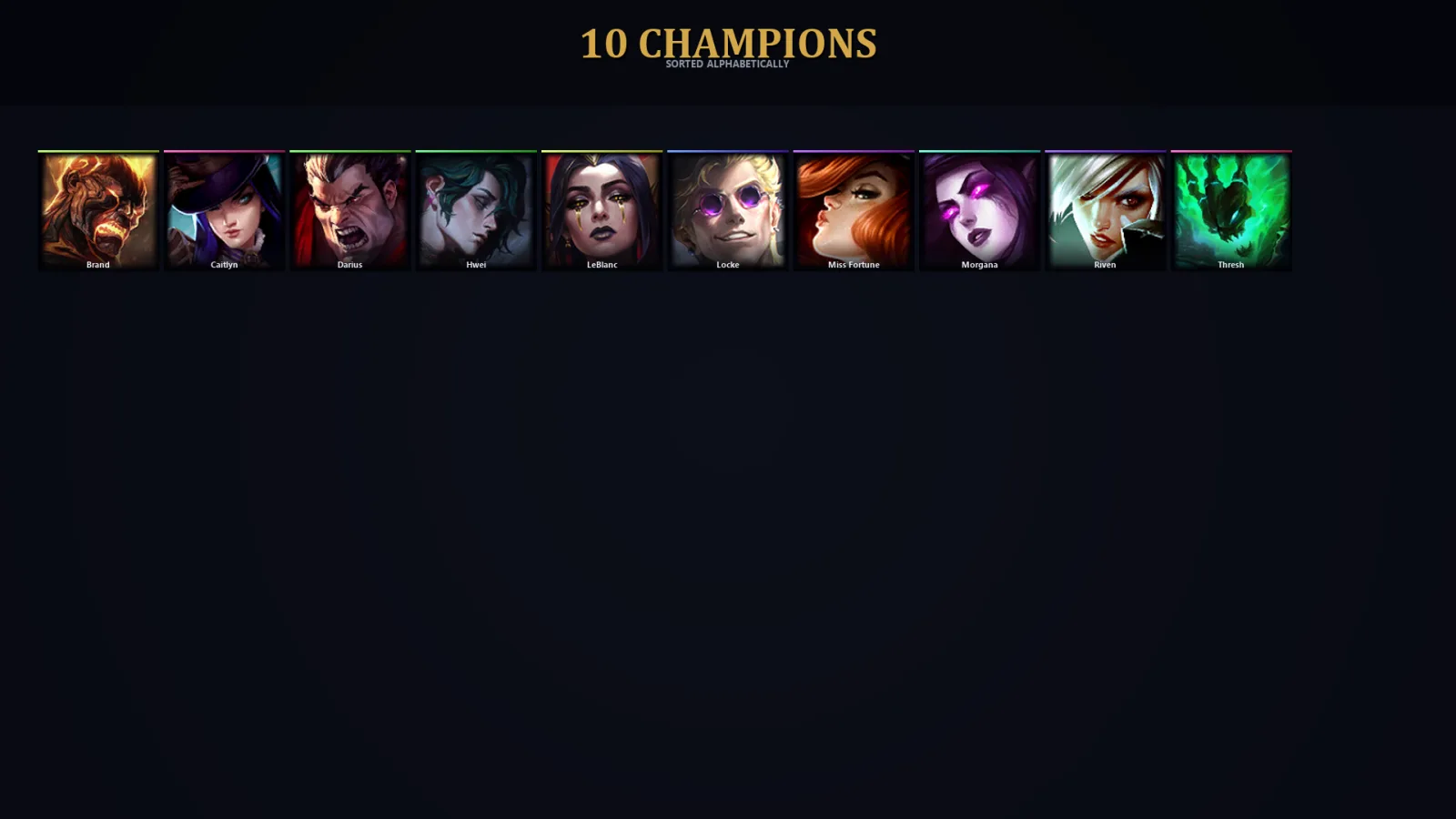 [LoL] | TR | Level 30 | 10 Champions | 39,200 BE
