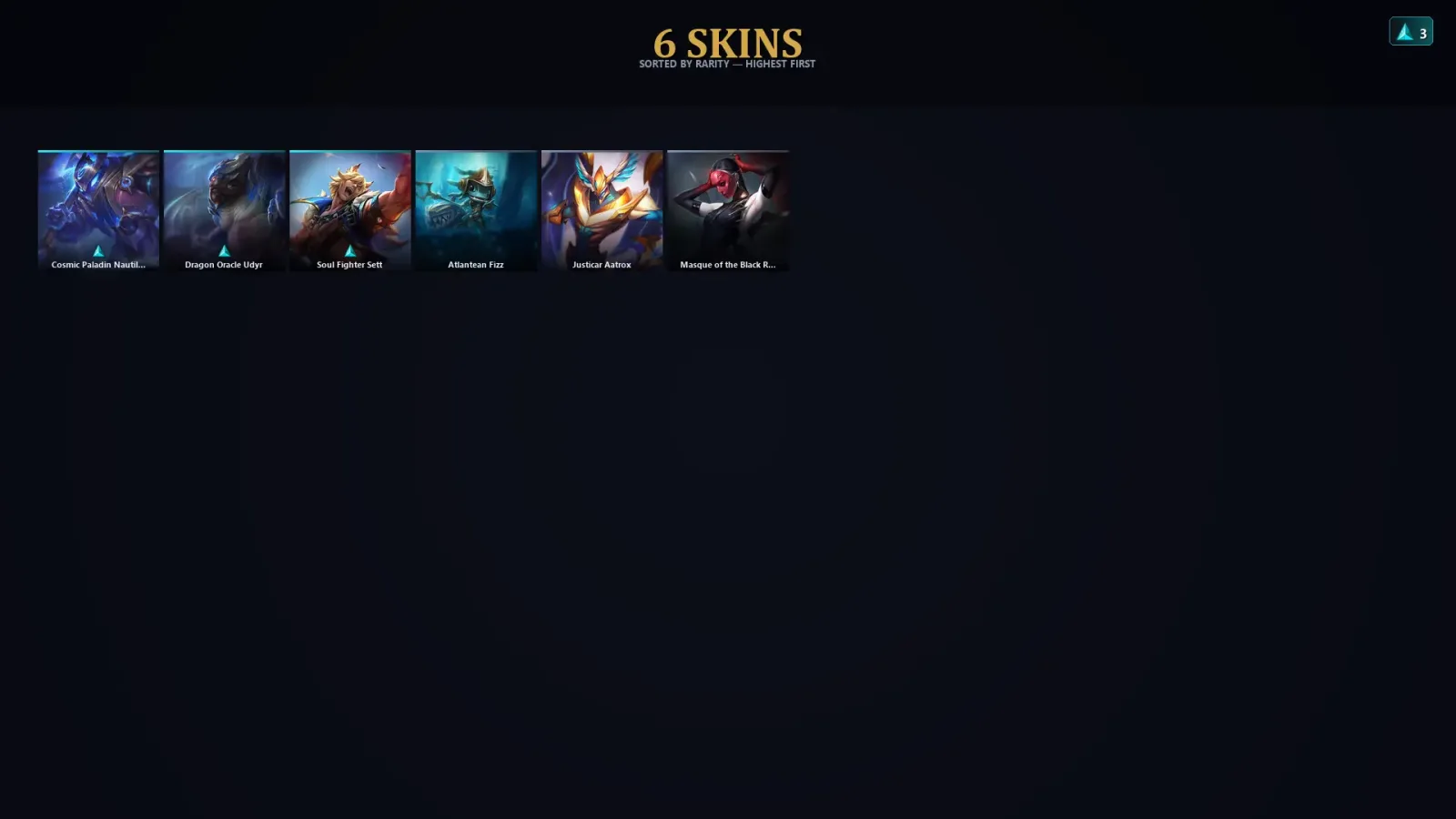 [LoL] | TR | Level 34 | 45 Champions | 6 Skins — LoL account