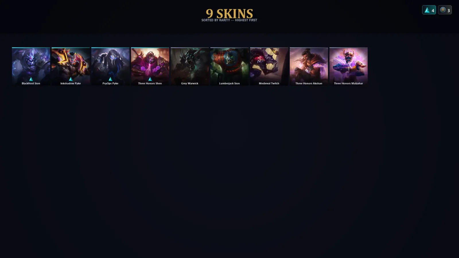 [LoL] | EUW | Level 40 | Platinum II | 44 Champions | 9 Skins | 38,201 BE