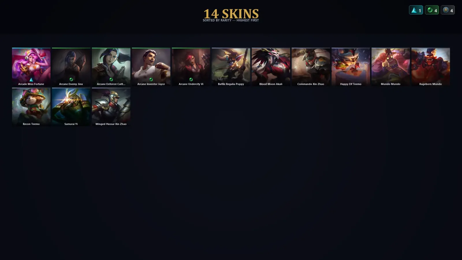 [LoL] | TR | Level 36 | 55 Champions | 14 Skins — LoL account