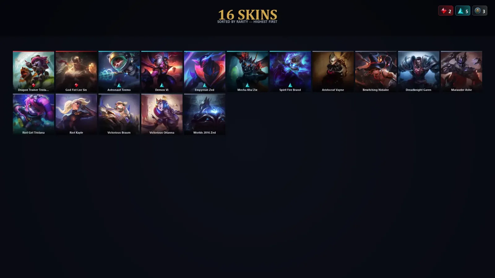 [LoL] | TR | Level 70 | Gold III | 76 Champions | 16 Skins — LoL account