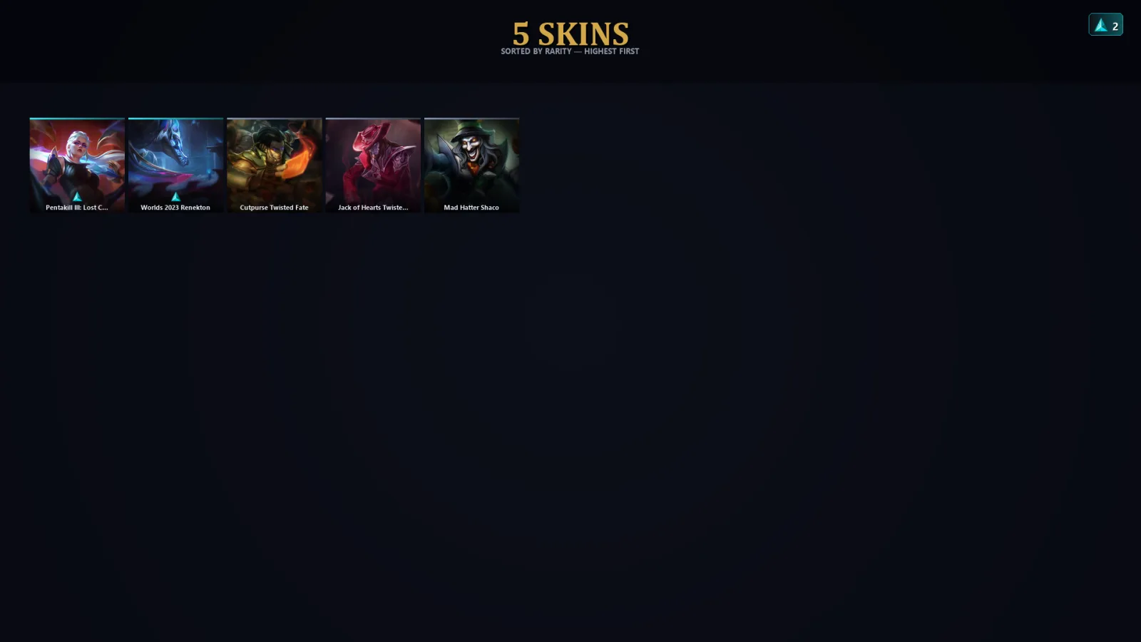 [LoL] | EUW | Level 30 | 95 Champions | 5 Skins