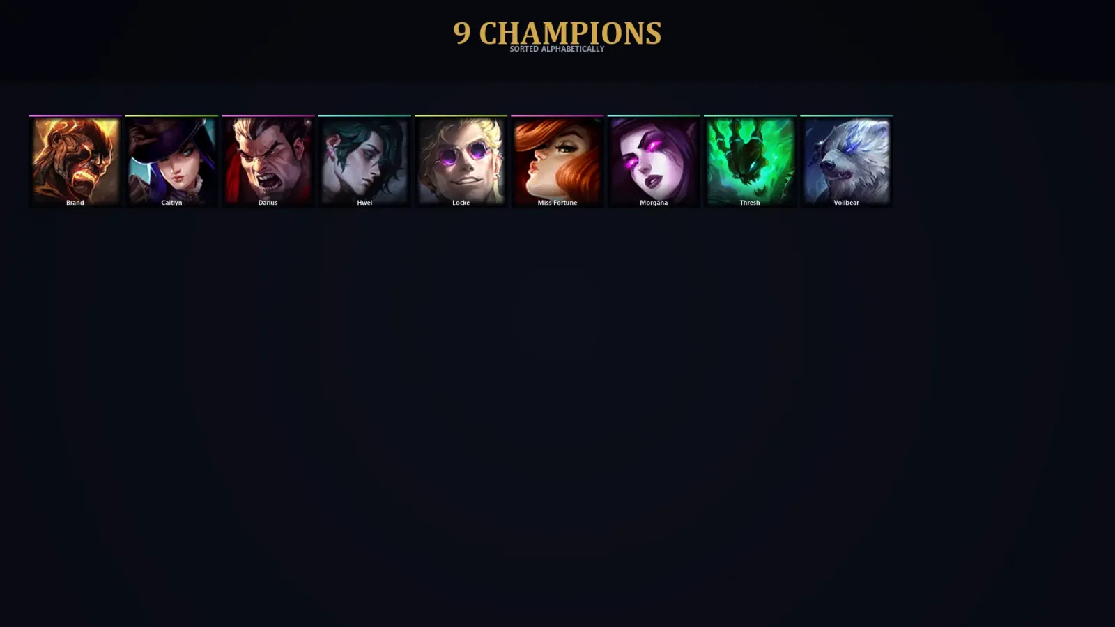 [LoL] | EUW | Level 30 | 9 Champions | 40,845 BE