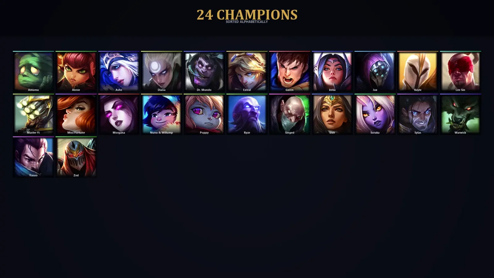 [LoL] | TR | Level 30 | 24 Champions — LoL account