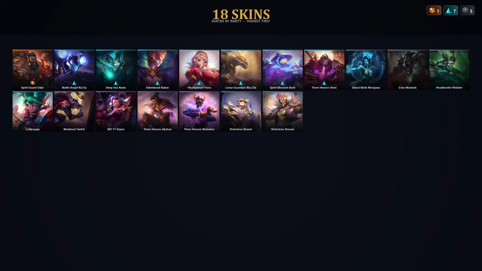 [LoL] | TR | Level 30 | Master | 111 Champions | 18 Skins | 40,514 BE