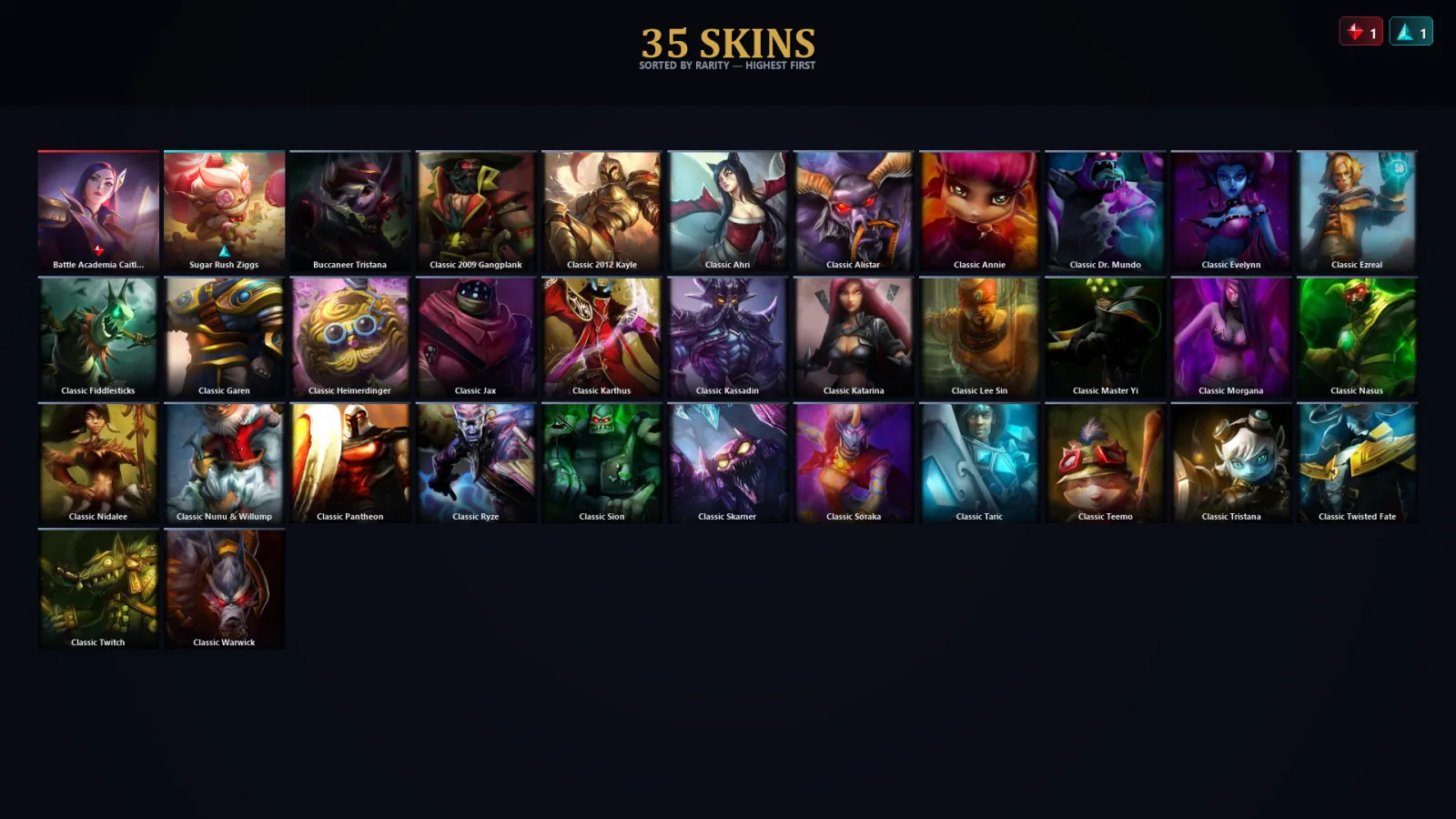 [LoL] | EUW | Level 44 | Gold IV | 60 Champions | 3 Skins