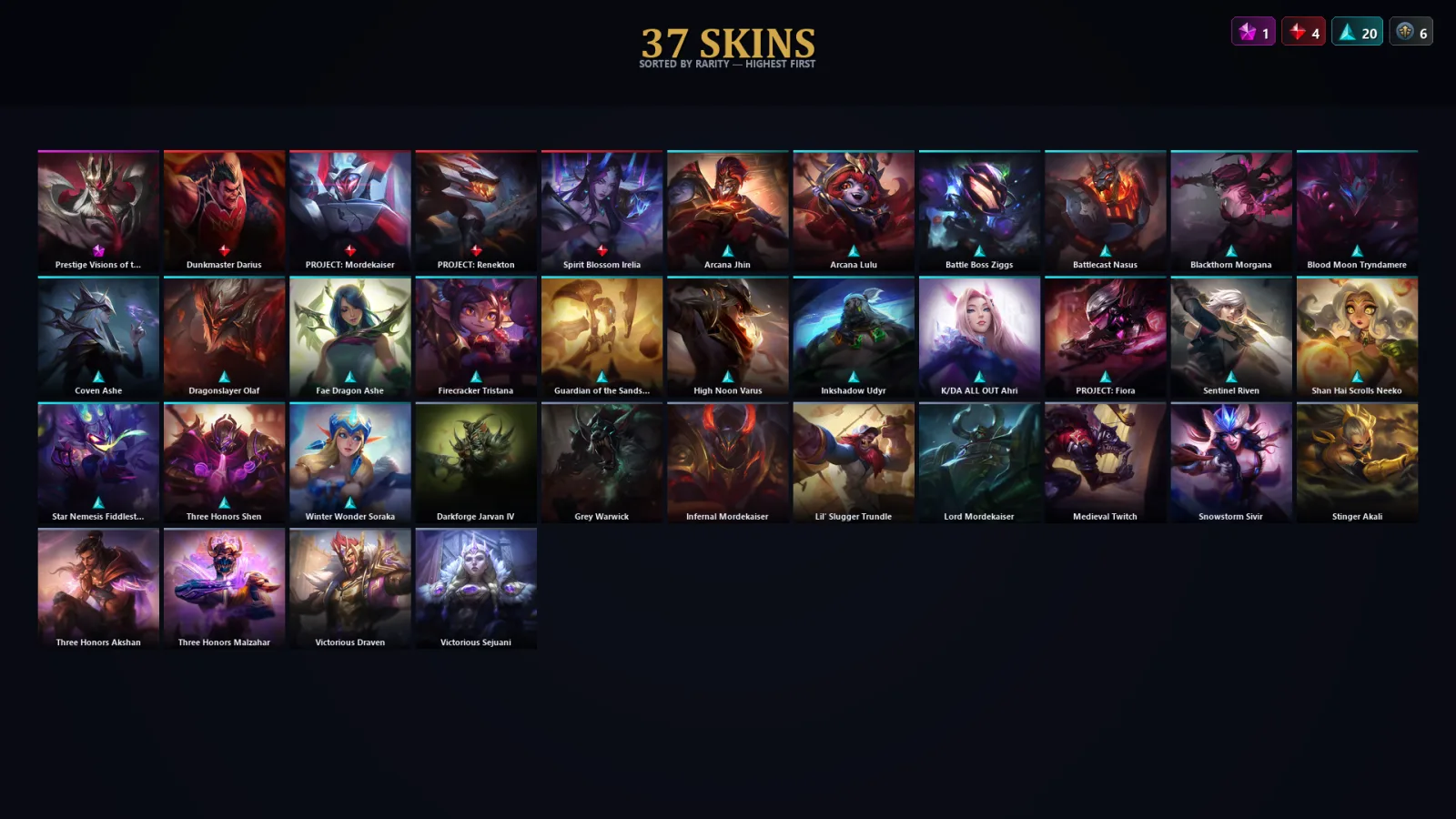 [LoL] | TR | Level 30 | Master | 141 Champions | 37 Skins | 12,549 BE