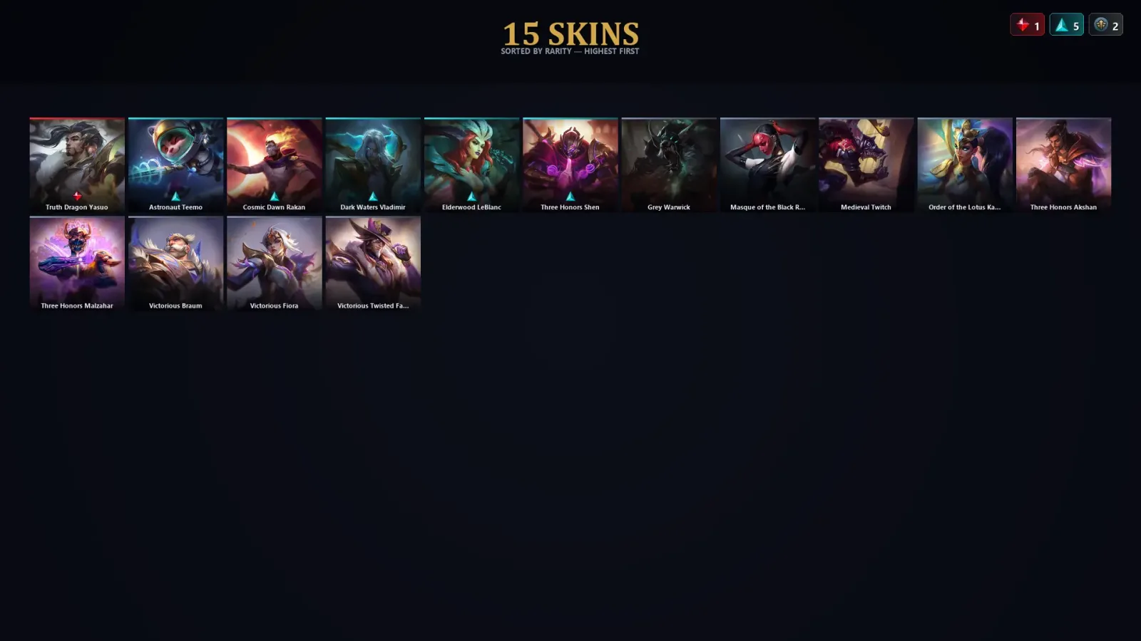 [LoL] | EUW | Level 68 | Platinum IV | 60 Champions | 15 Skins | 89,116 BE